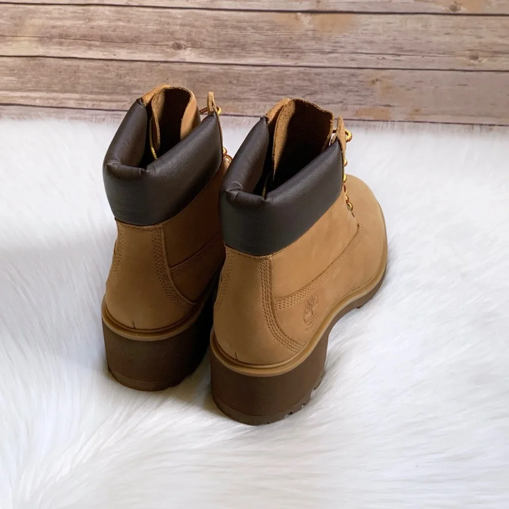 Timberland Kinsley Wheat 6 Inch Waterproof Boots - Picture 6 of 8
